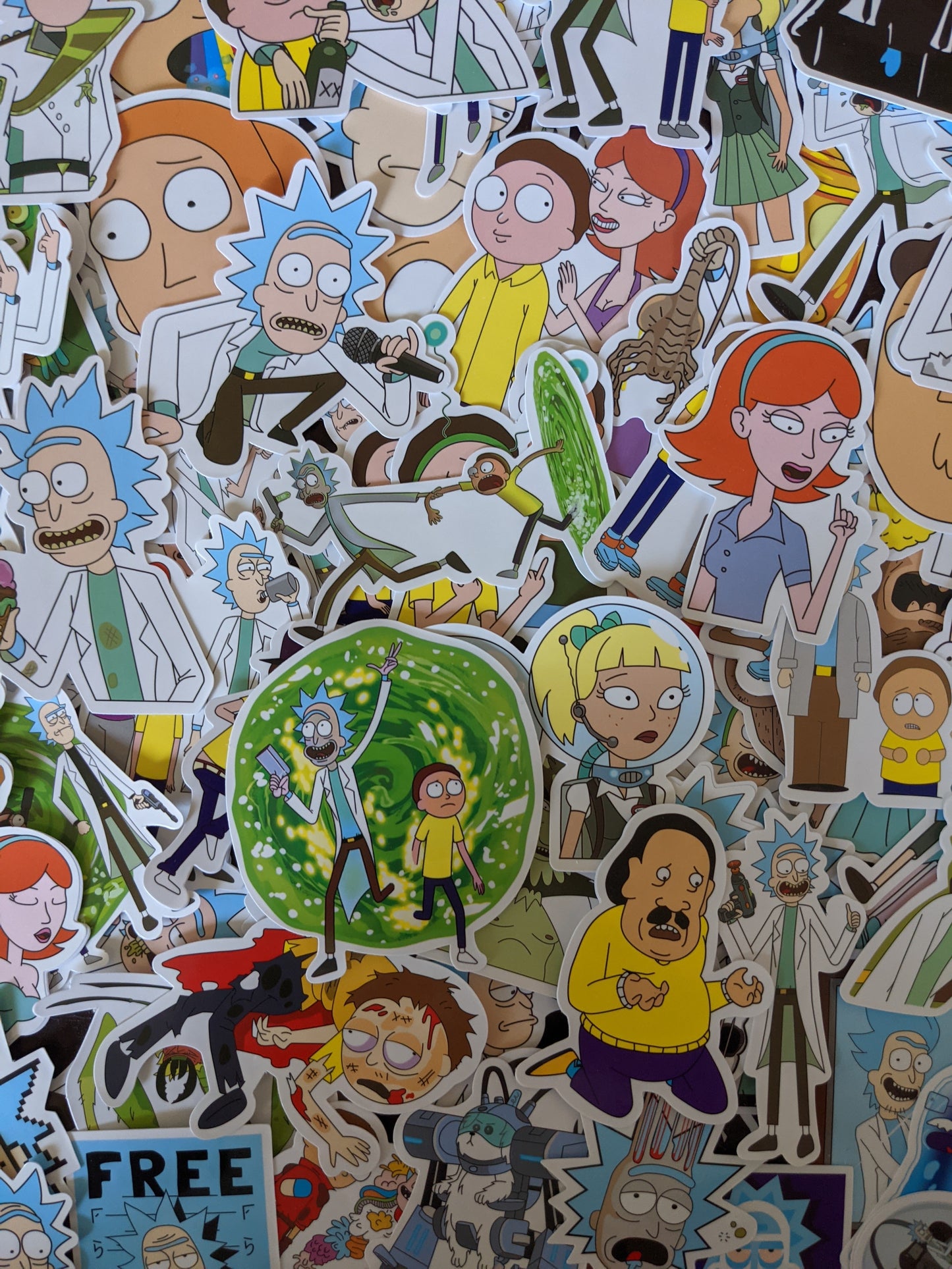 Rick and Morty Sticker Pack