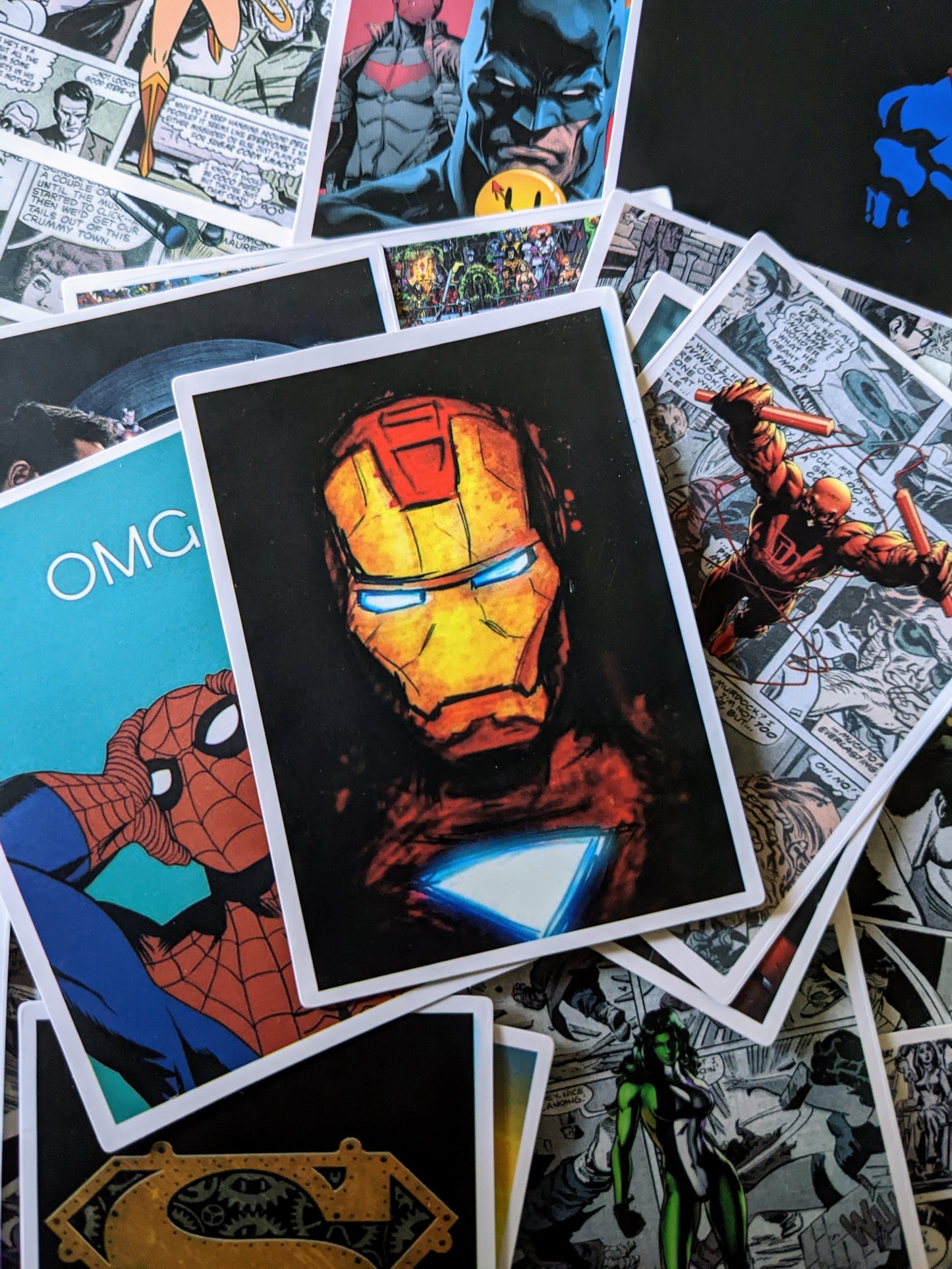 Comic Book Themed Stickers