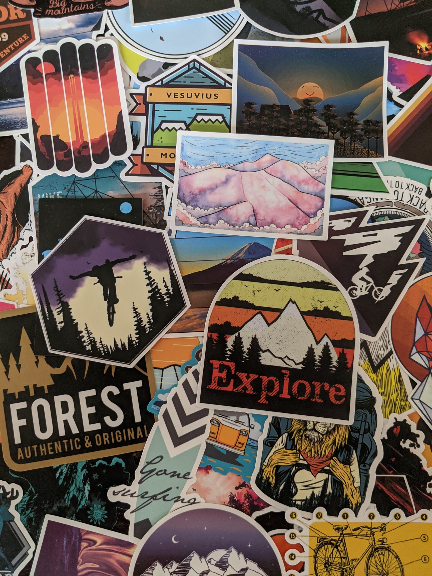 Outdoor/Adventure Sticker Packs