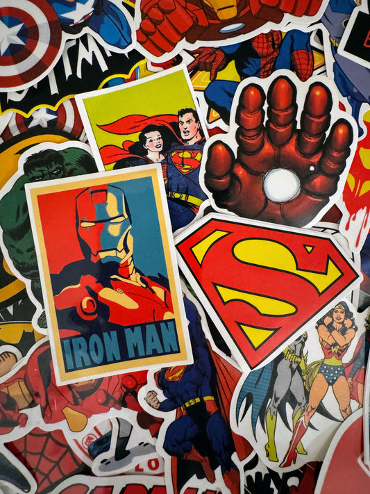 Super Hero Sticker Pack