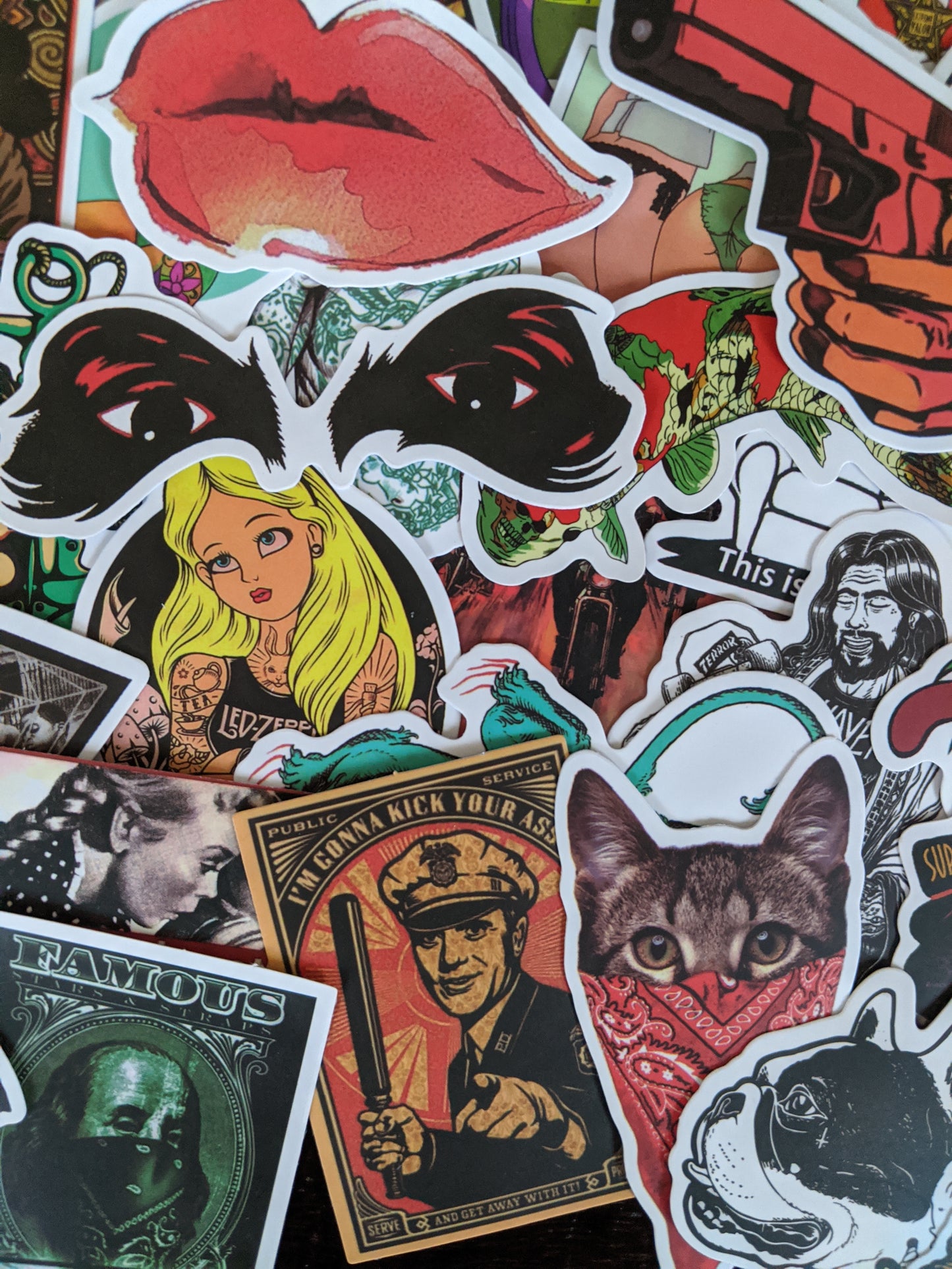 100 Random Stickers