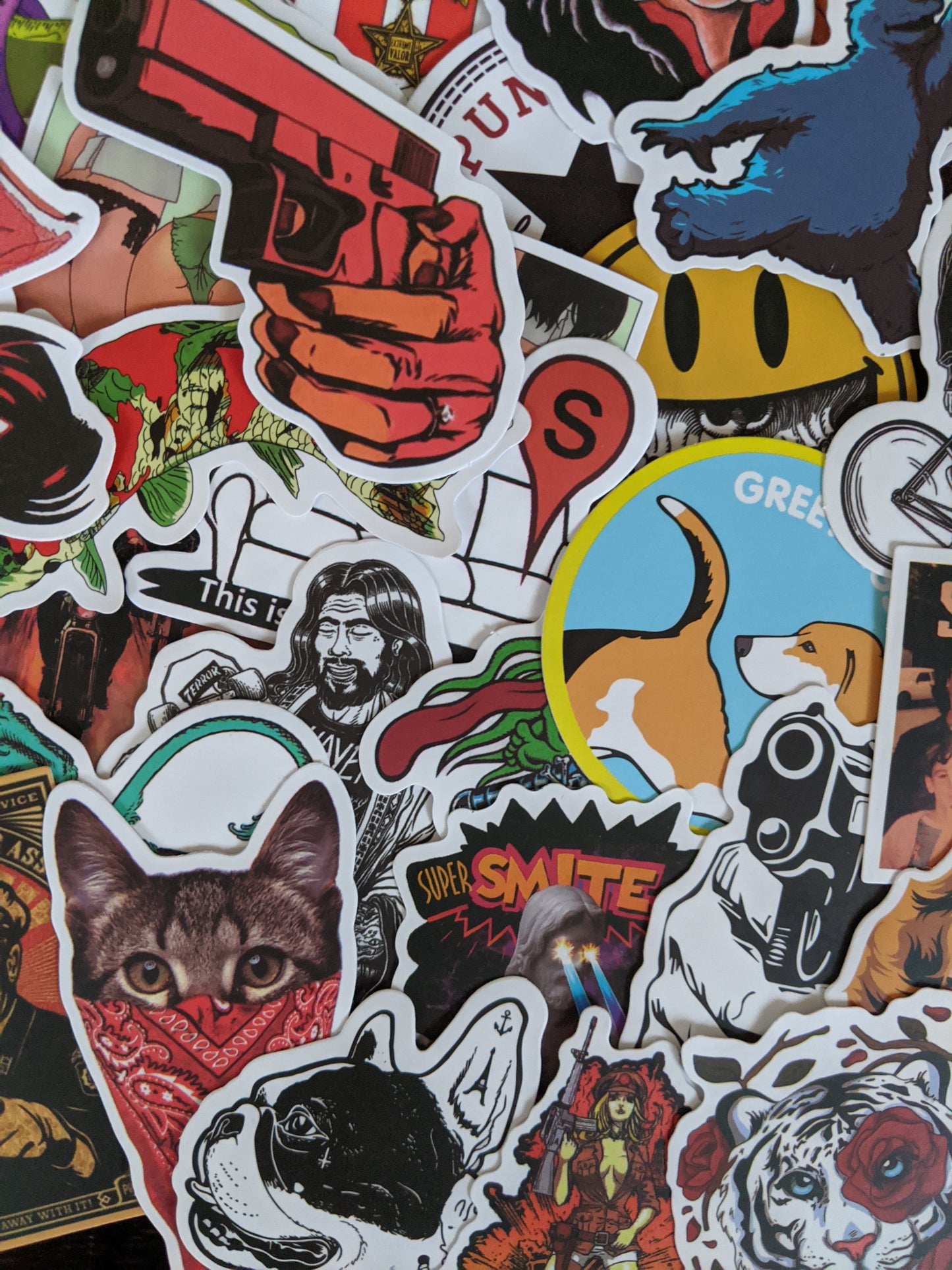 100 Random Stickers