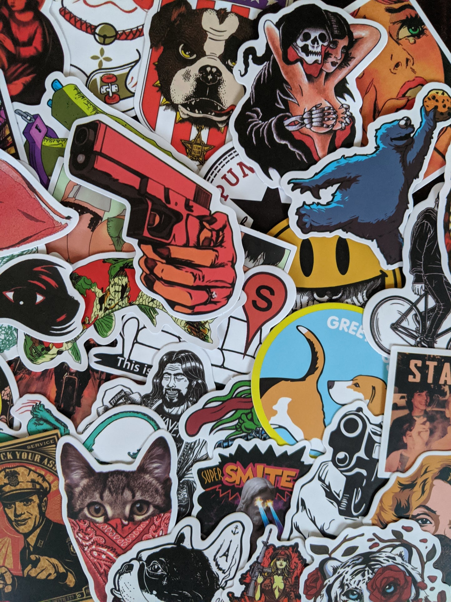 300 Random Stickers