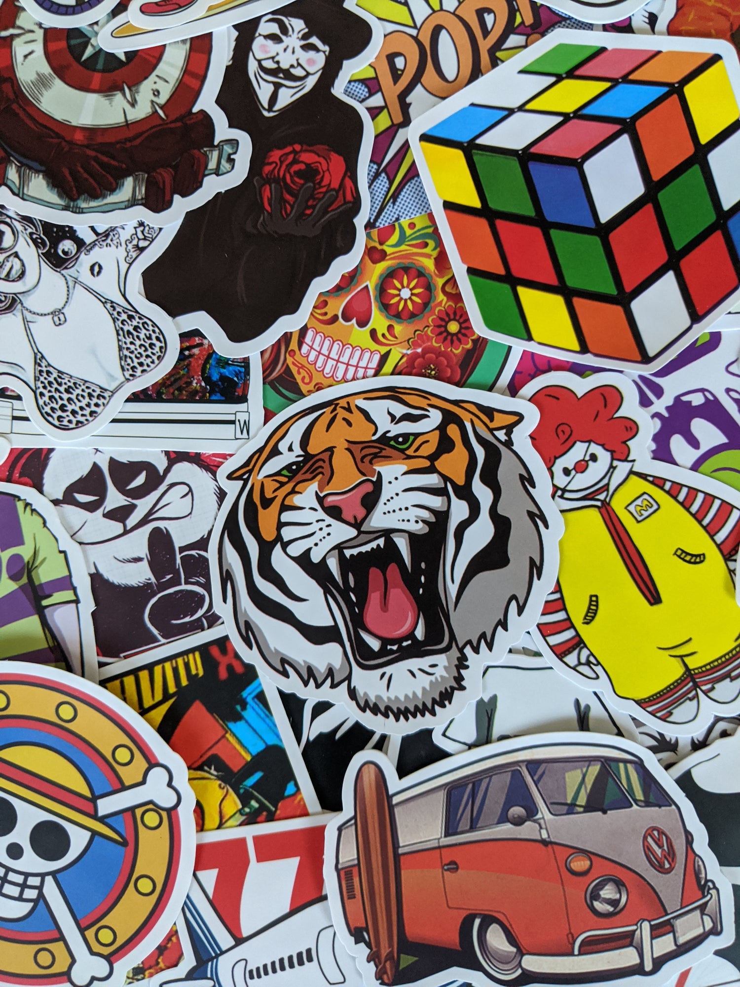 500 Random Stickers – Stickerload