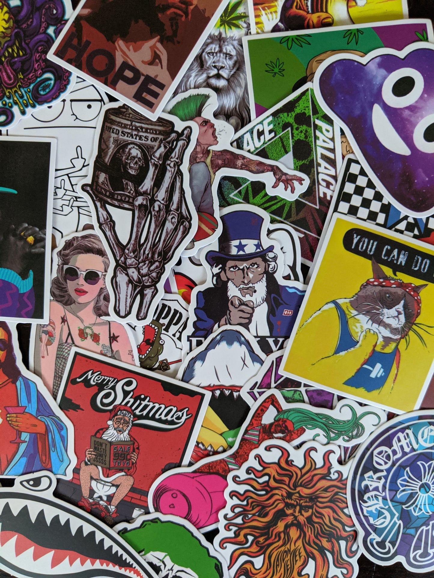 100 Random Stickers