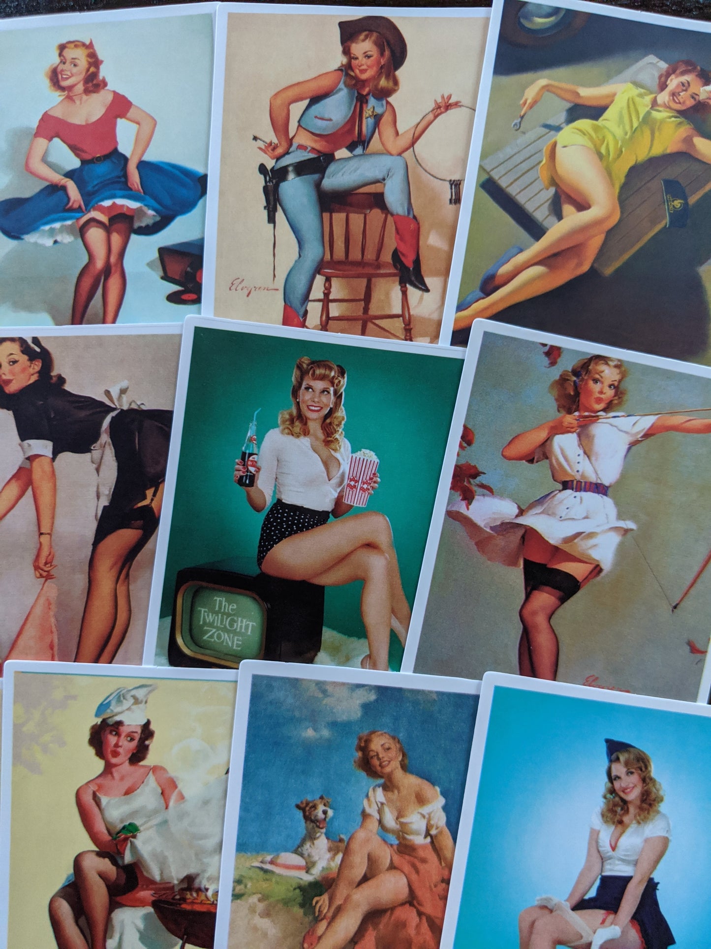 Old School Sexy Girl Sticker Pack