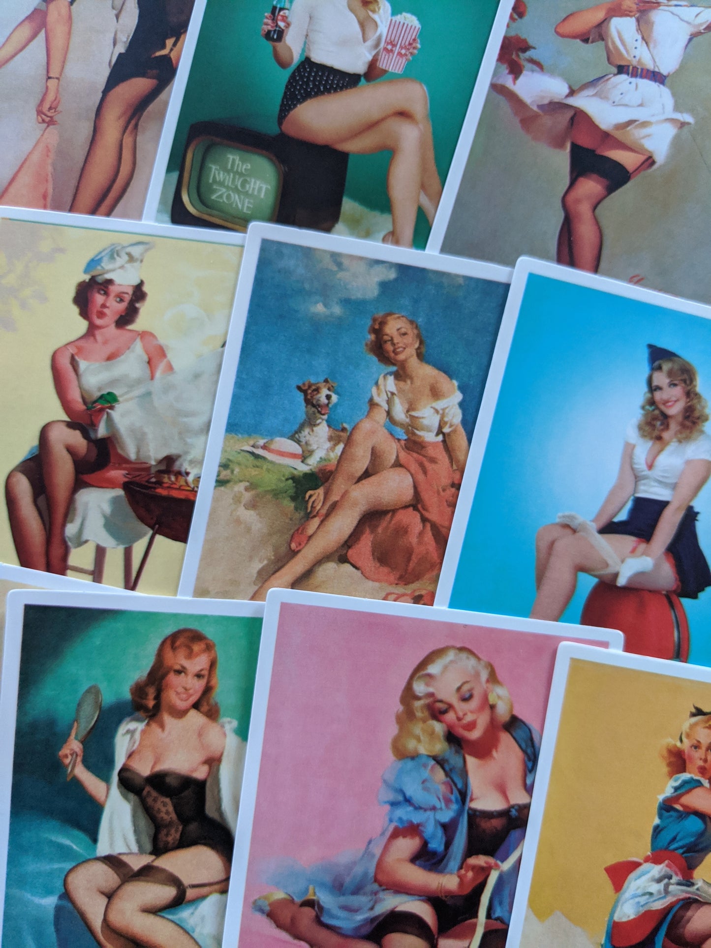 Old School Sexy Girl Sticker Pack