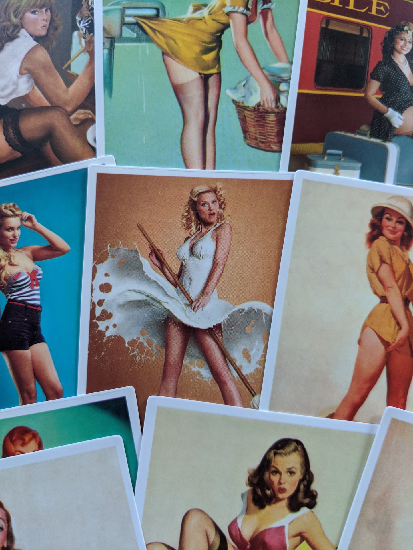 Old School Sexy Girl Sticker Pack