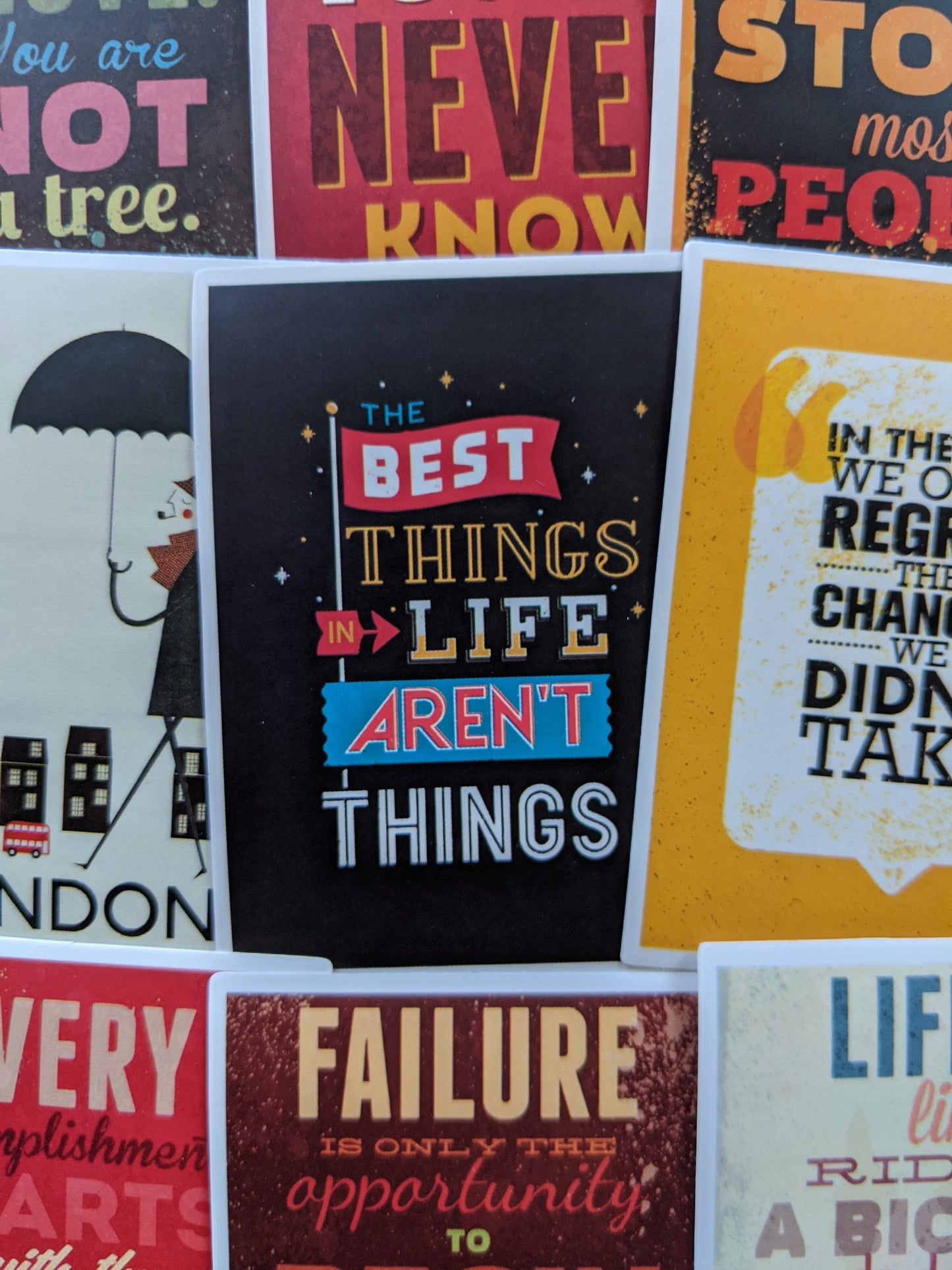 Motivational Quote Sticker Pack