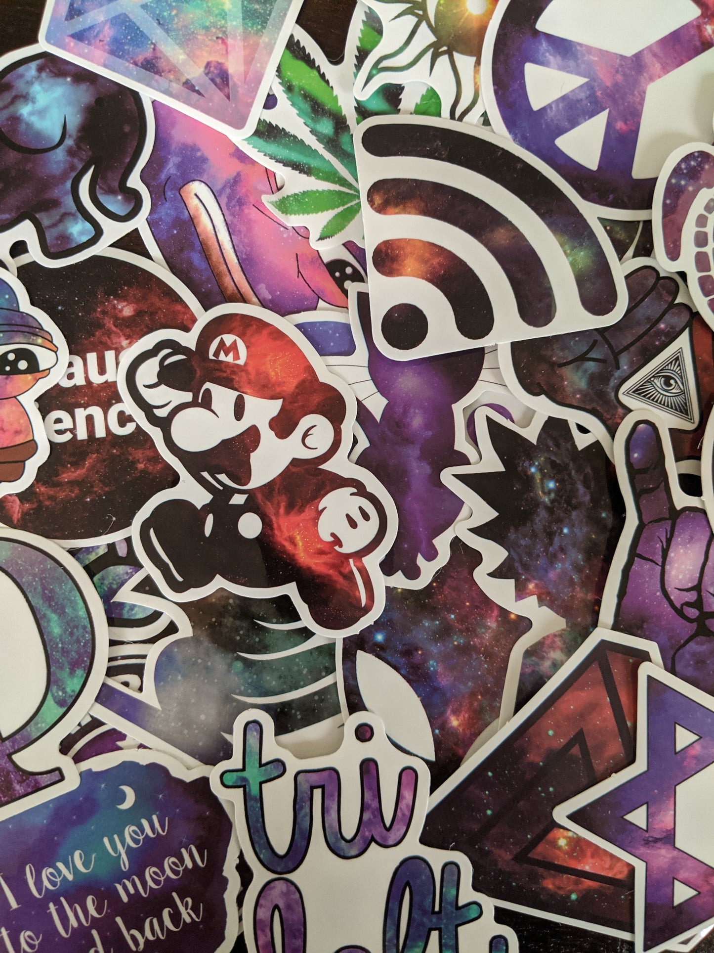 Galaxy Style Sticker Pack