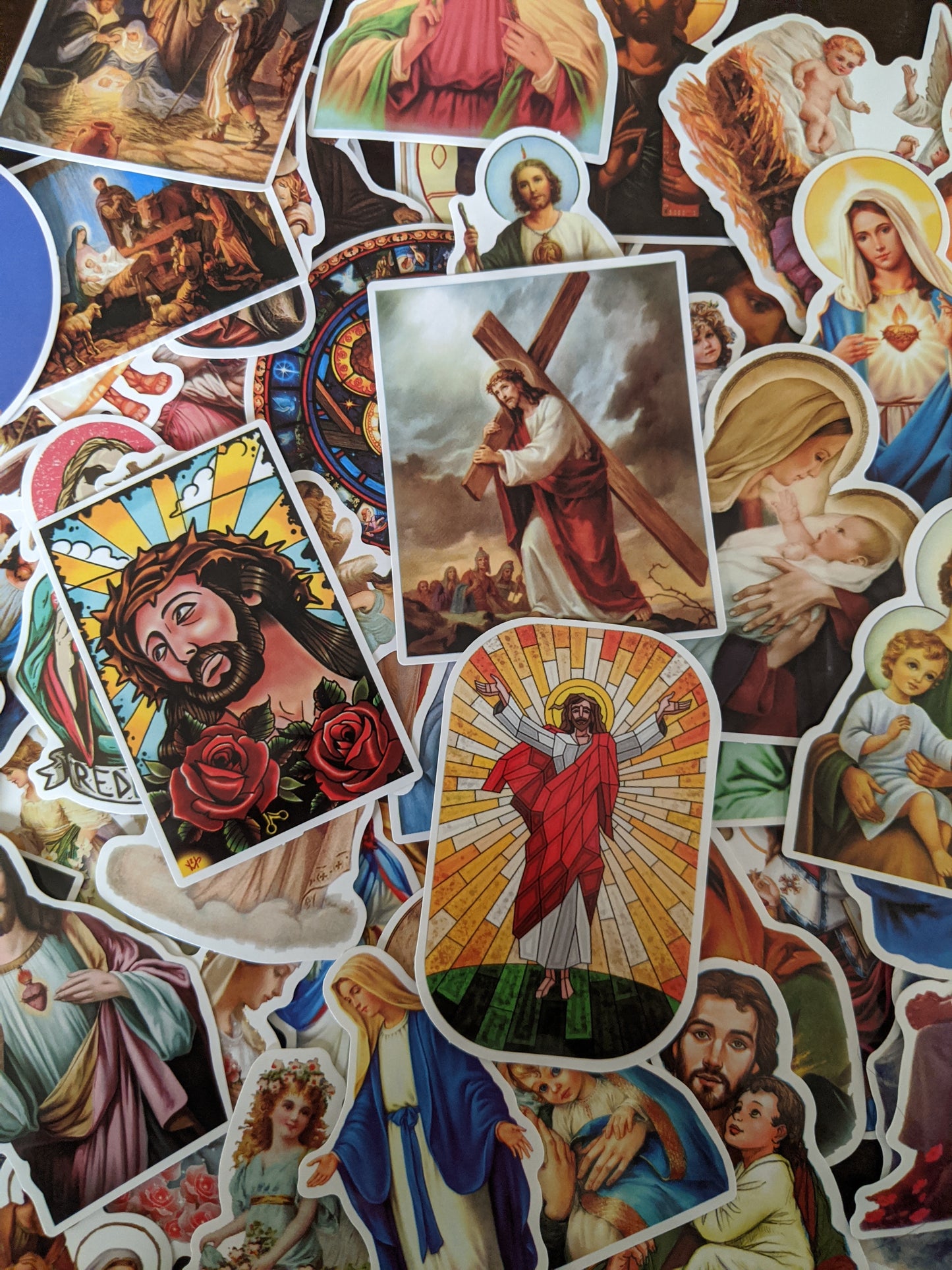 Jesus & Mother Mary Sticker Pack