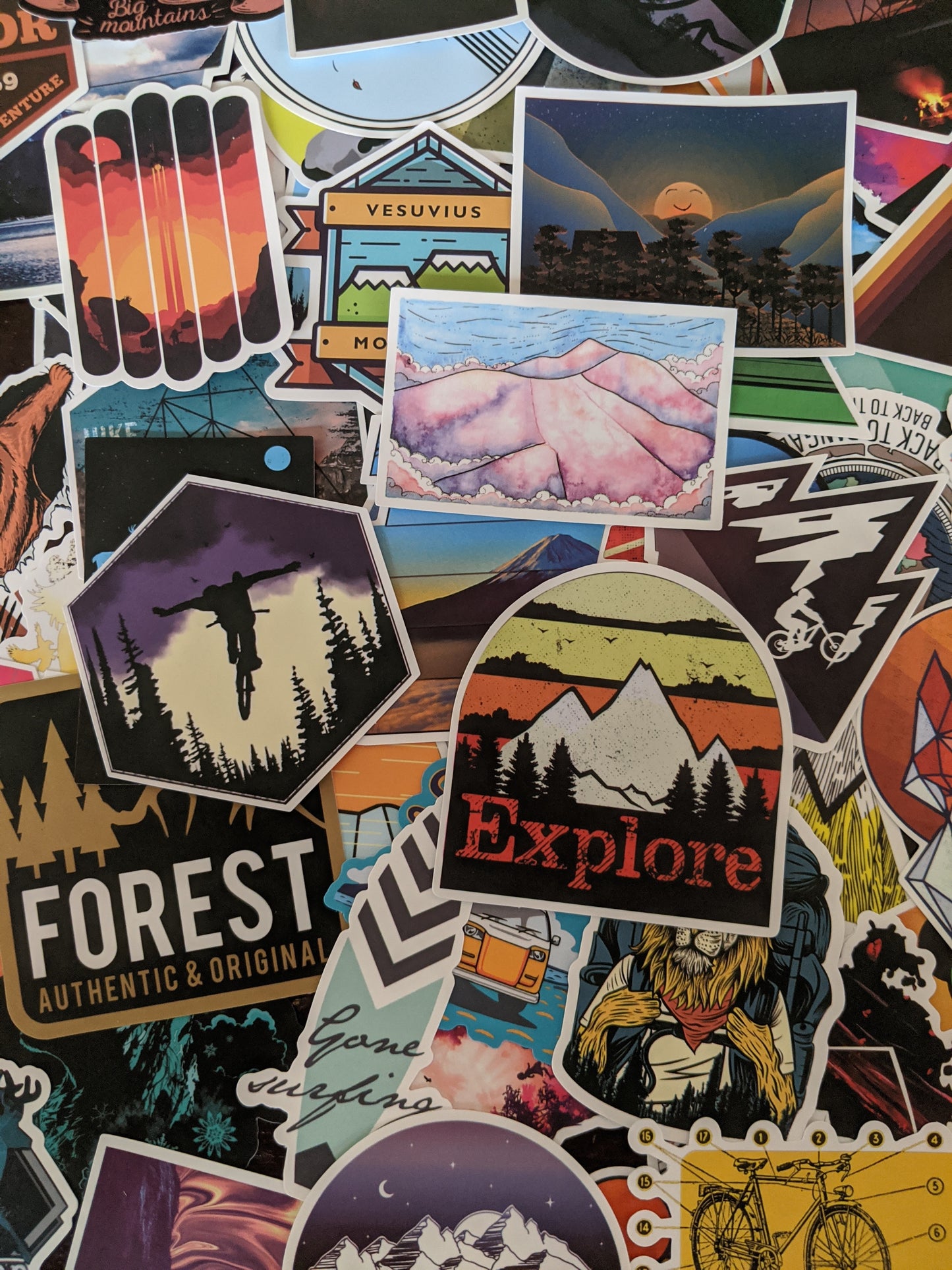 Artistic Outdoor Sticker Pack