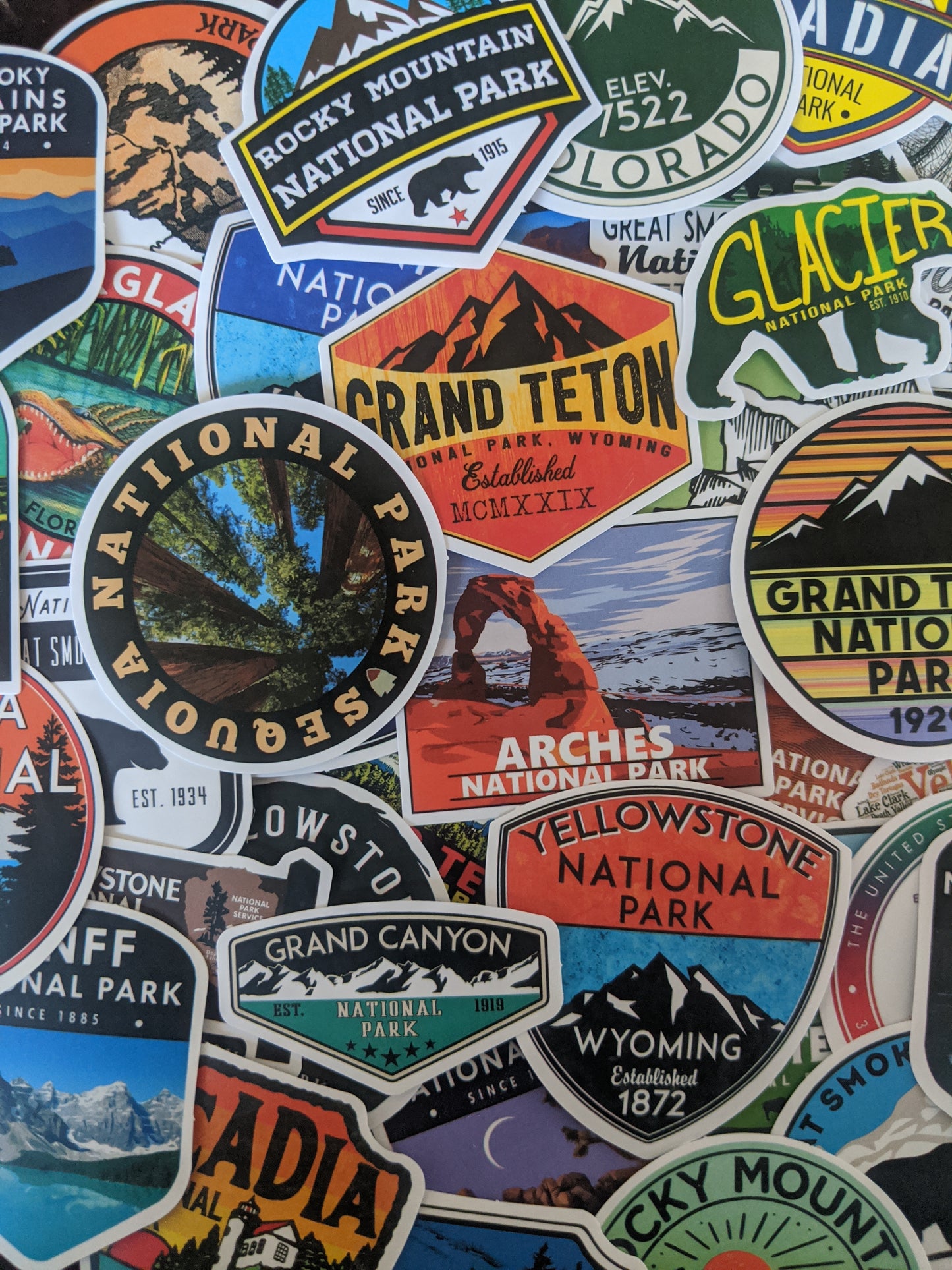 National Parks Sticker Pack