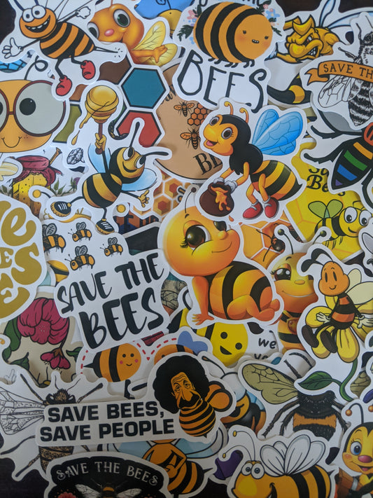 Save The Bees Sticker Pack