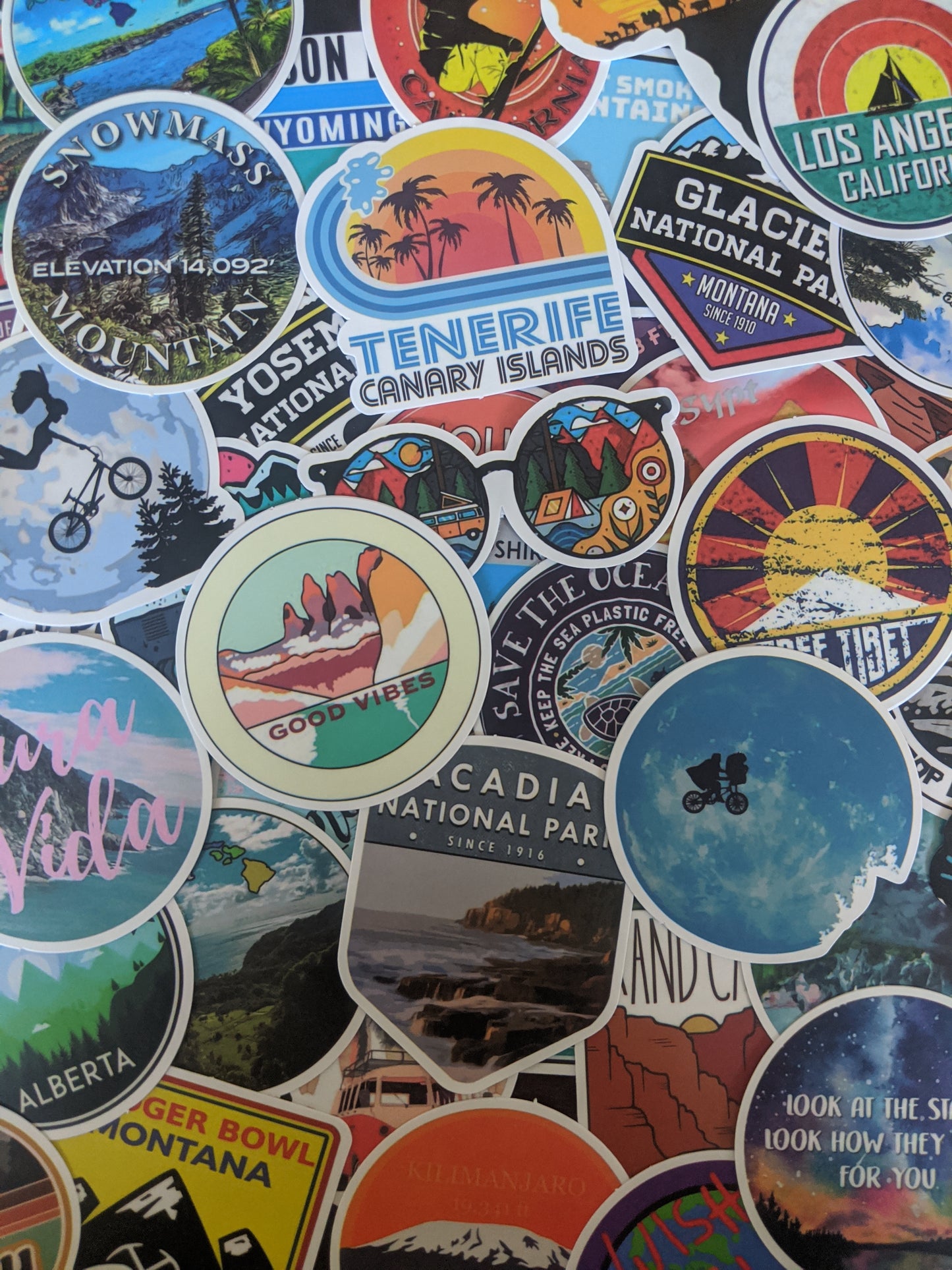National Parks Sticker Pack