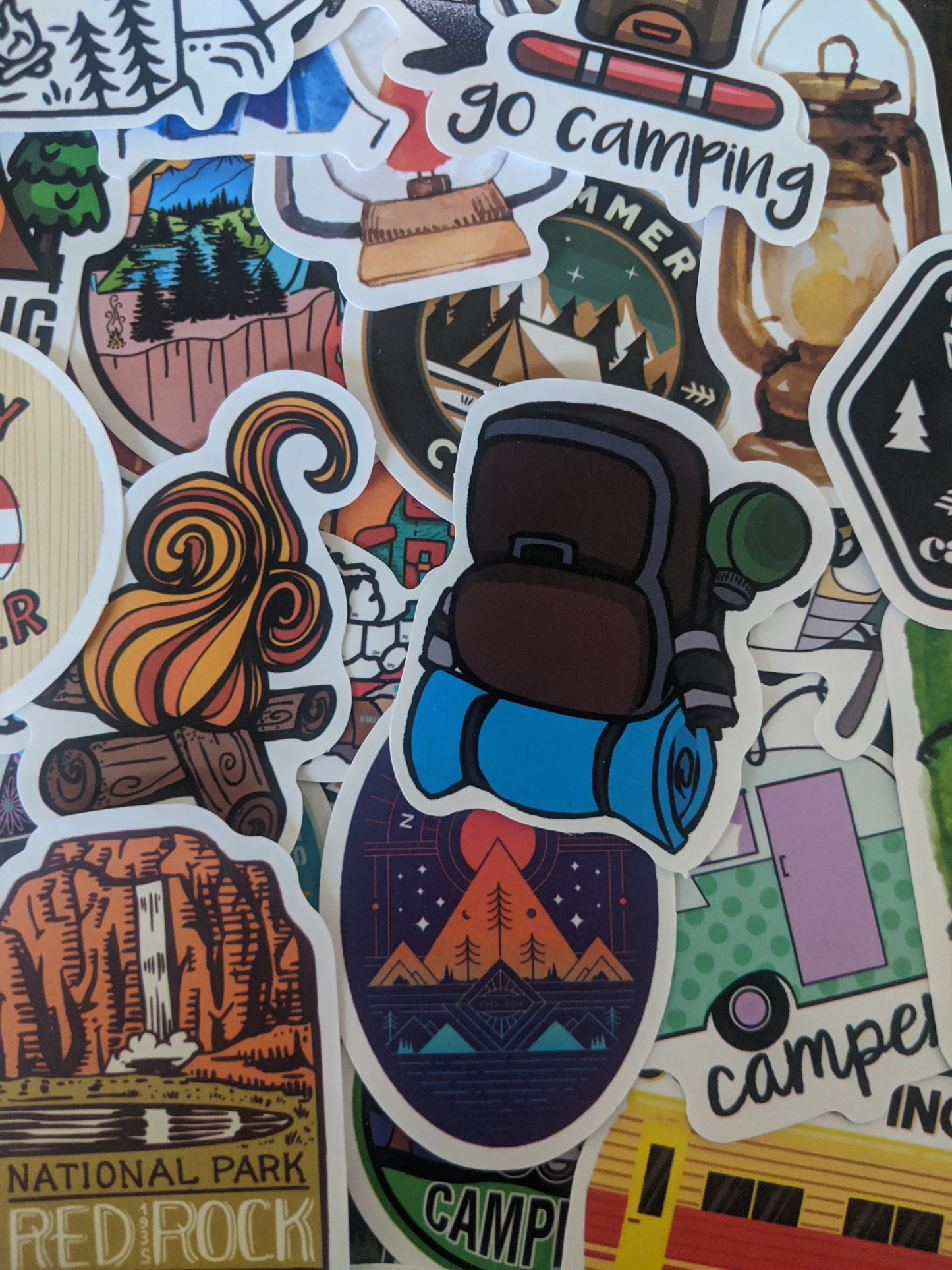 Happy Camper Sticker Pack