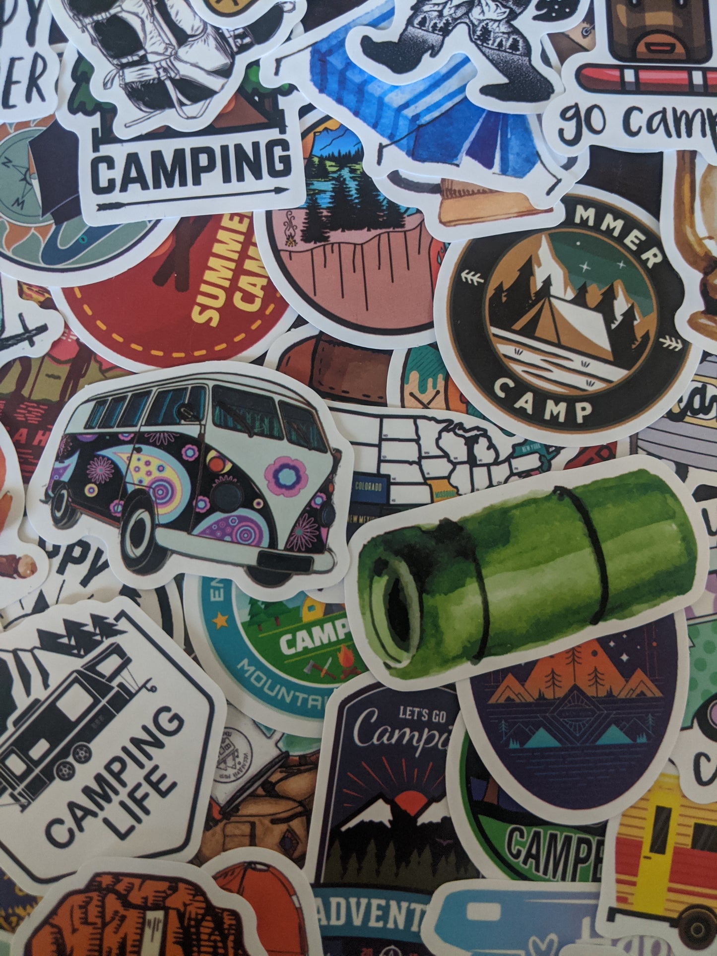 Happy Camper Sticker Pack