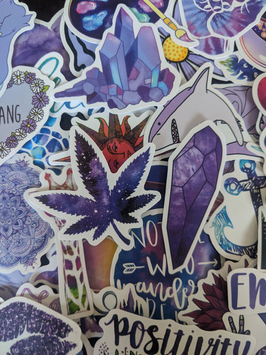 The Purple Sticker Pack