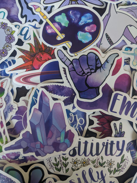 The Purple Sticker Pack