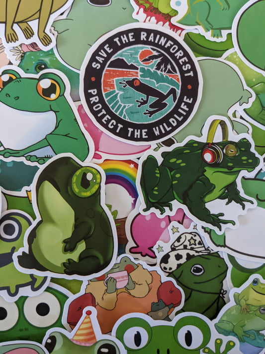 Frogs Sticker Pack