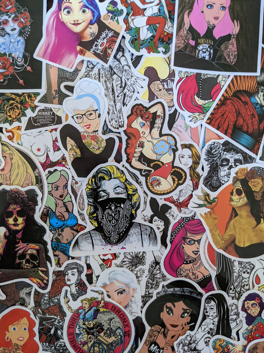 100 Random Stickers – Stickerload