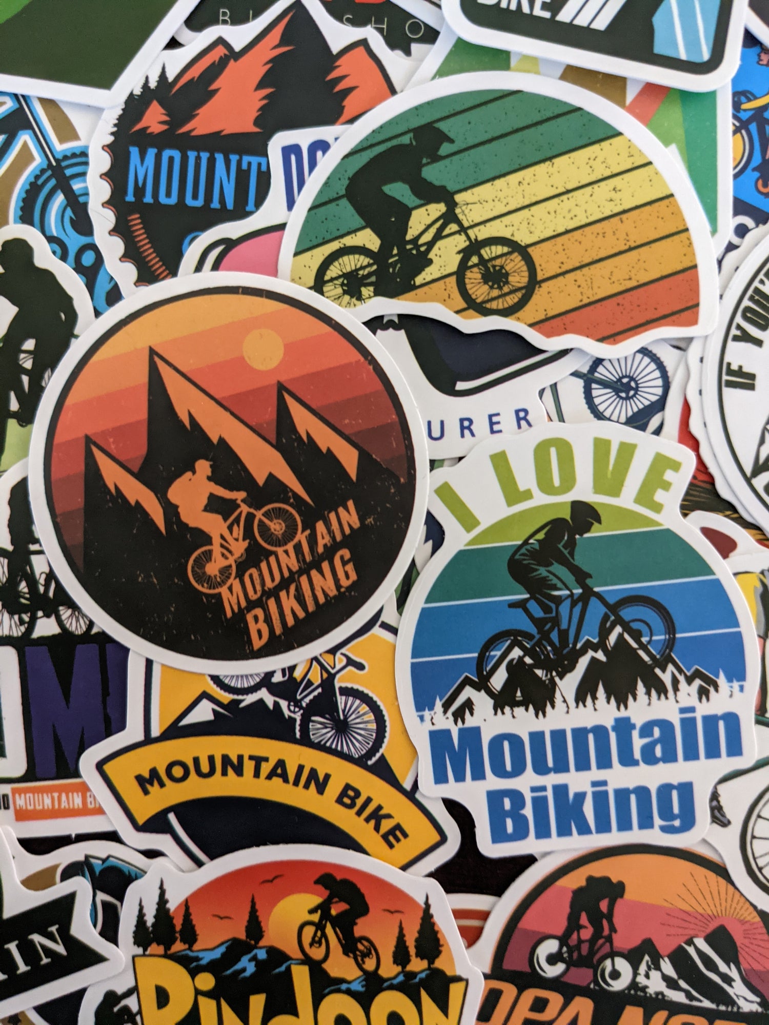 Melon Bike Stickers, Bike Stickers, Bicycle Stickers, Bicycle
