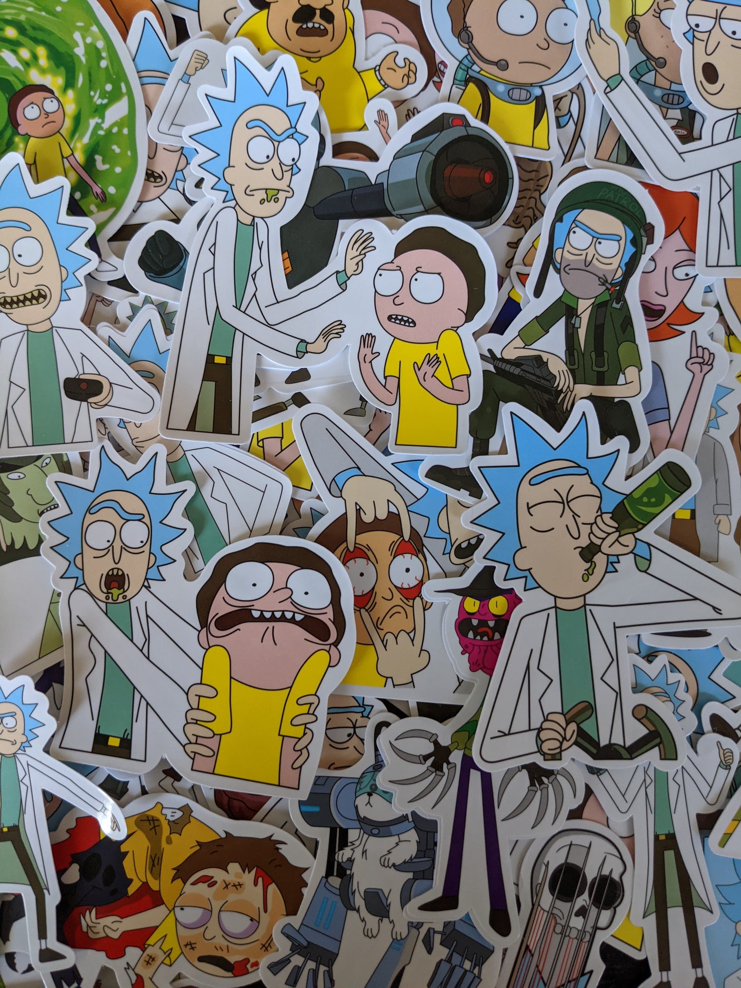 Rick and Morty Sticker Pack