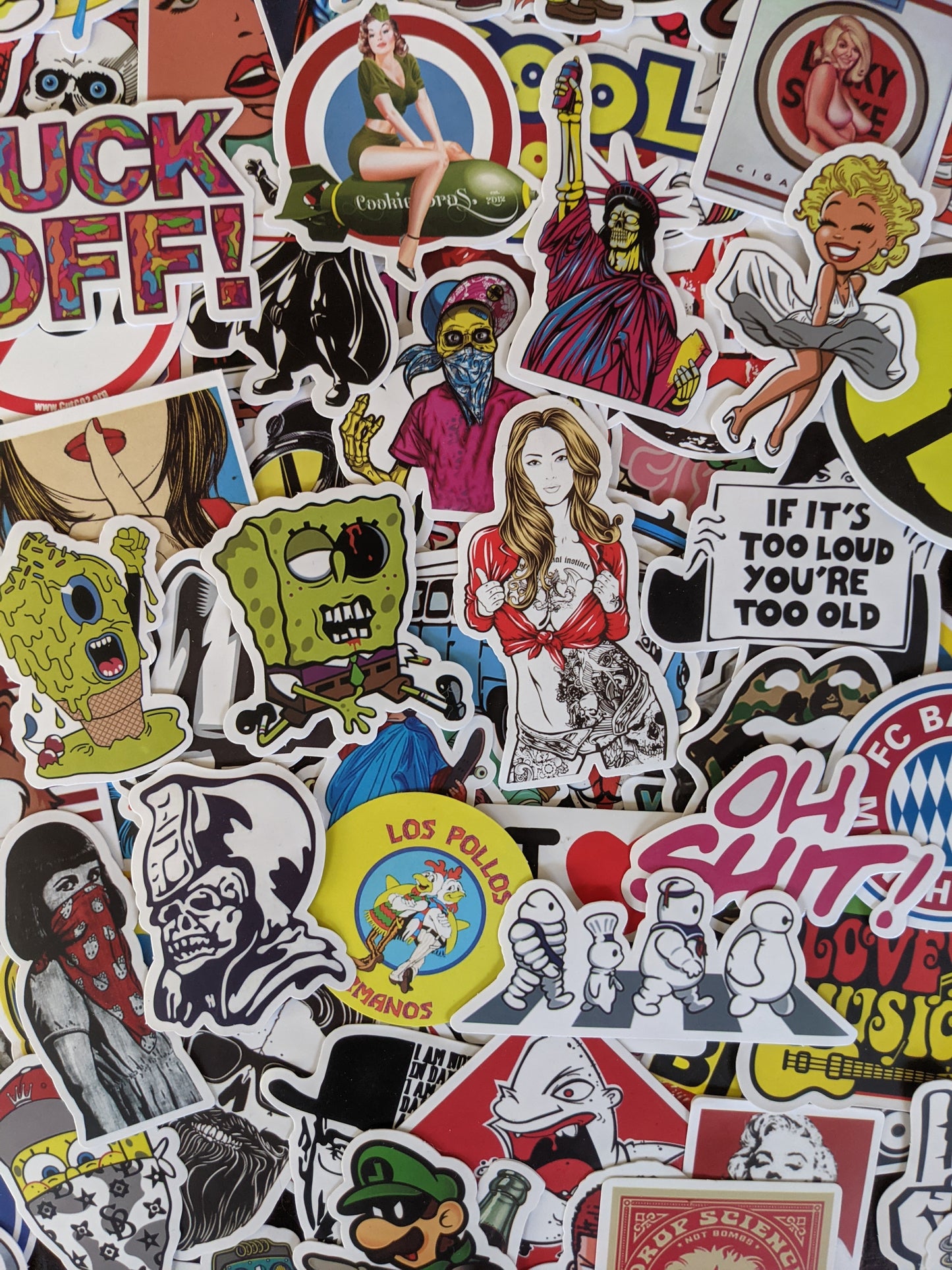 Mystery Sticker Packs