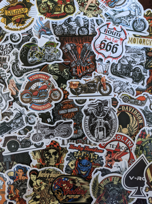 Biker Sticker Pack