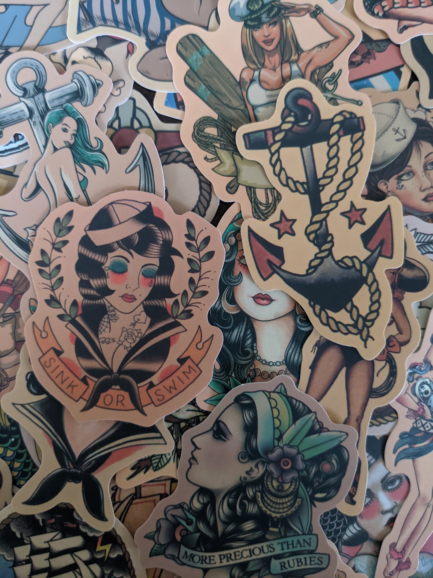 Traditional Tattoo Sticker Pack