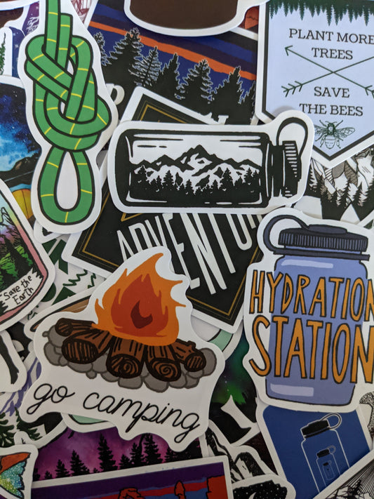 Outdoor Adventurer Sticker Pack