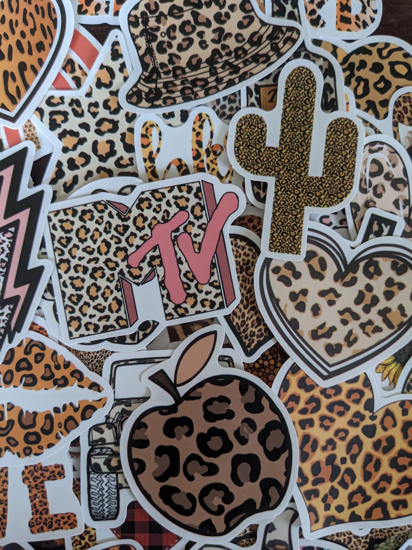 Leopard Print Sticker Pack