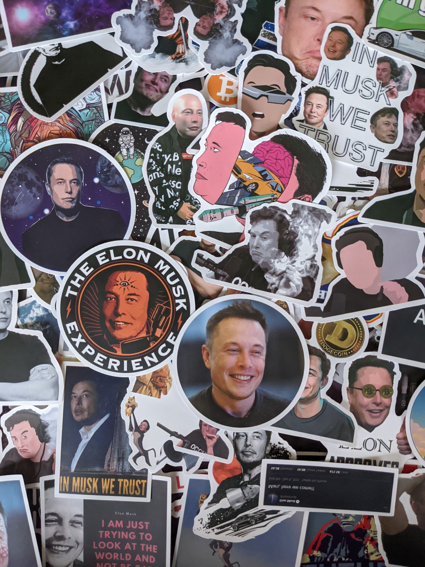 Elon Musk Sticker Pack