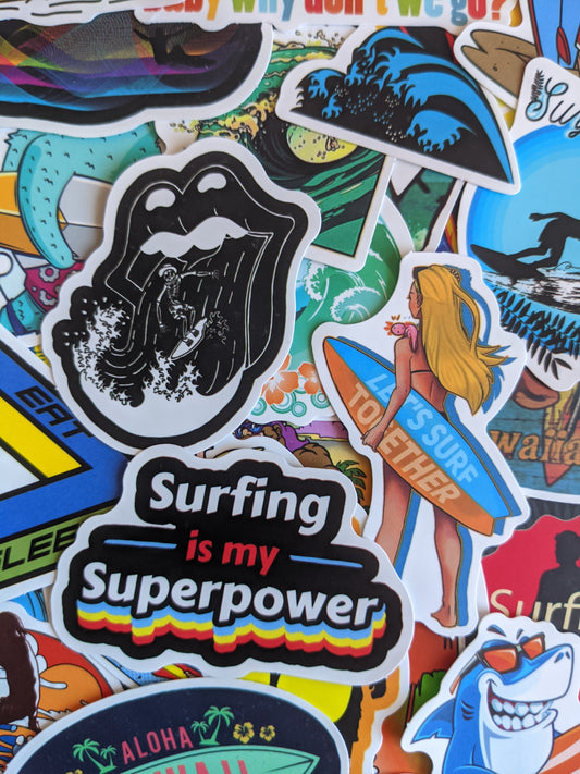 Surfs Up Sticker Pack