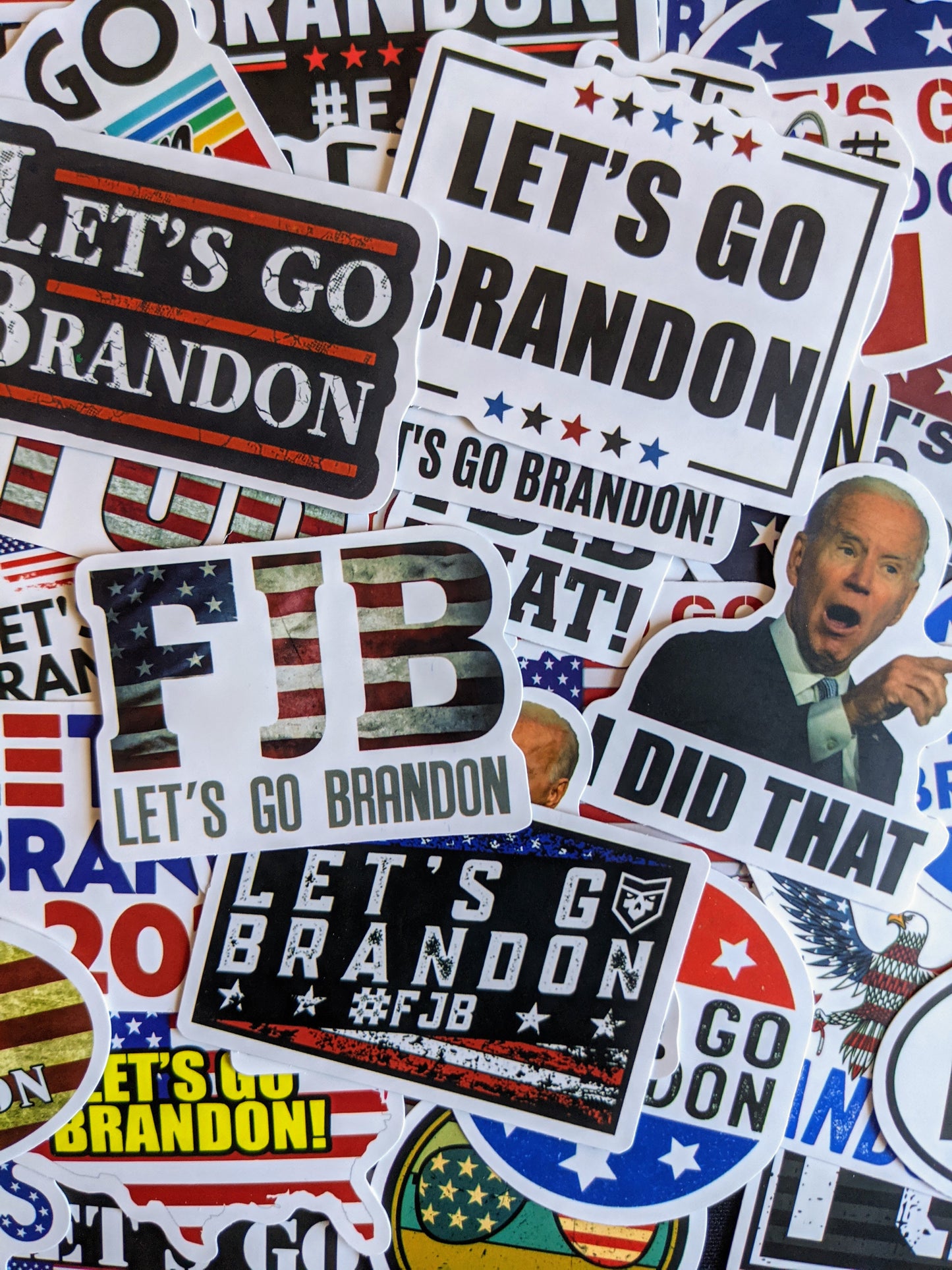 Let's Go Brandon Sticker Pack