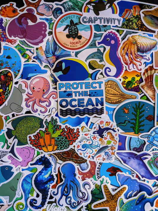 Save the Ocean Sticker Pack