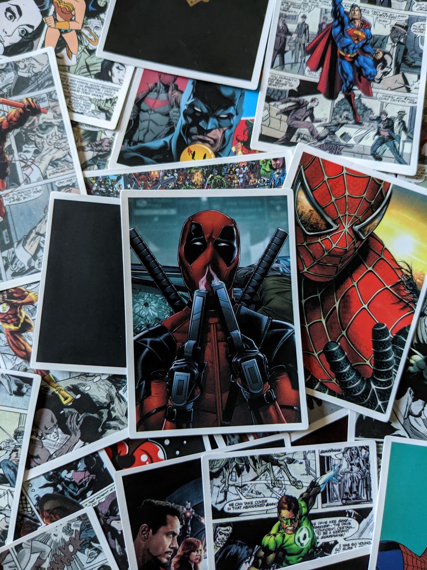 Comic Book Themed Stickers
